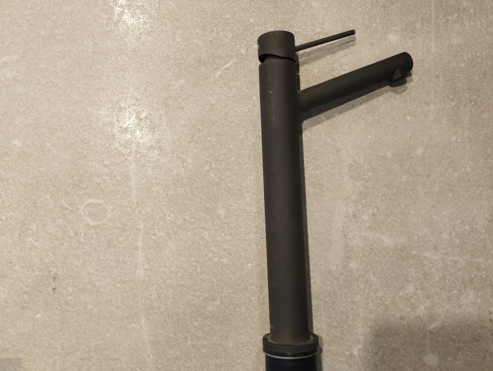 1581343-1 Tvättställsblandare - Scandtap, hög modell, Coal