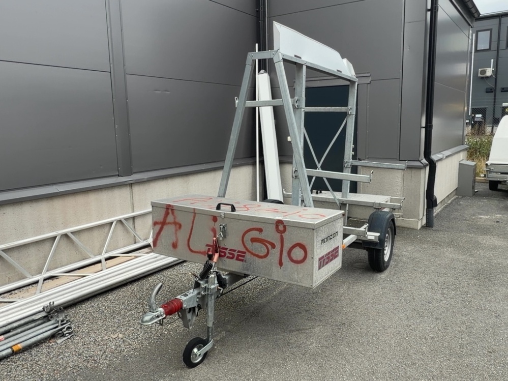 1545064-1 Scaffolding trailer - Tysse -2021