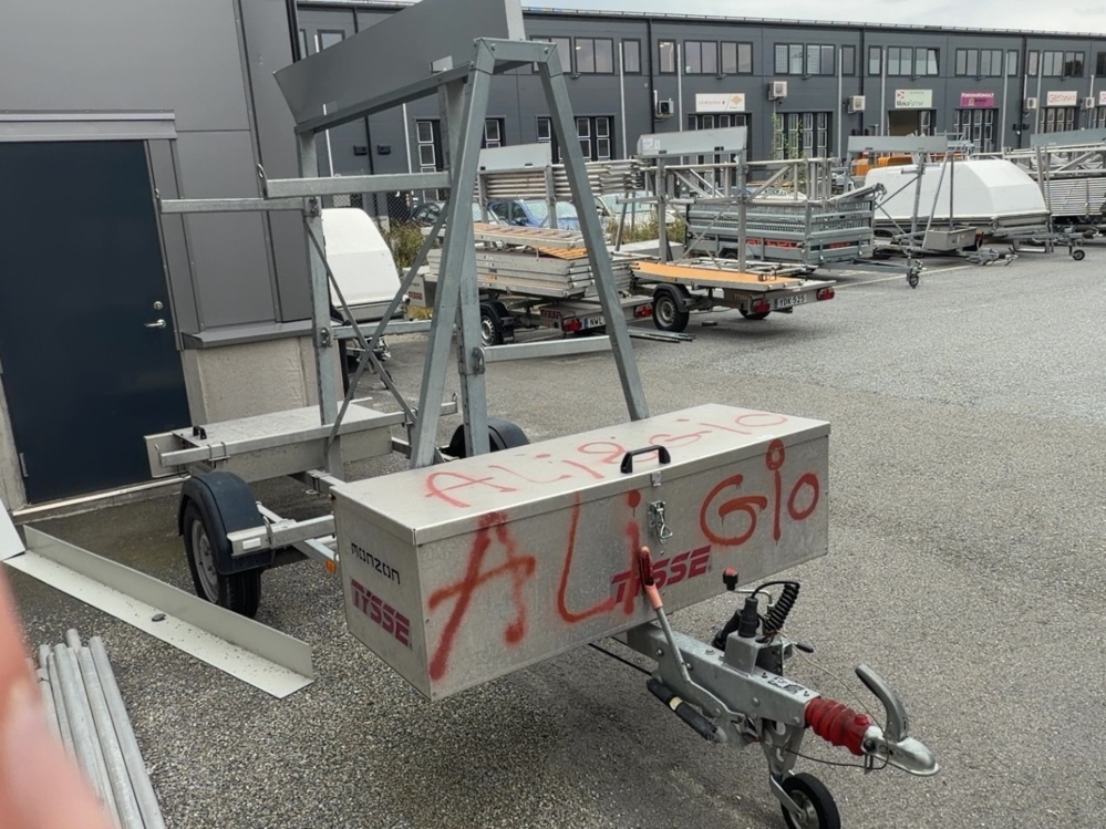 1545064-2 Scaffolding trailer - Tysse -2021