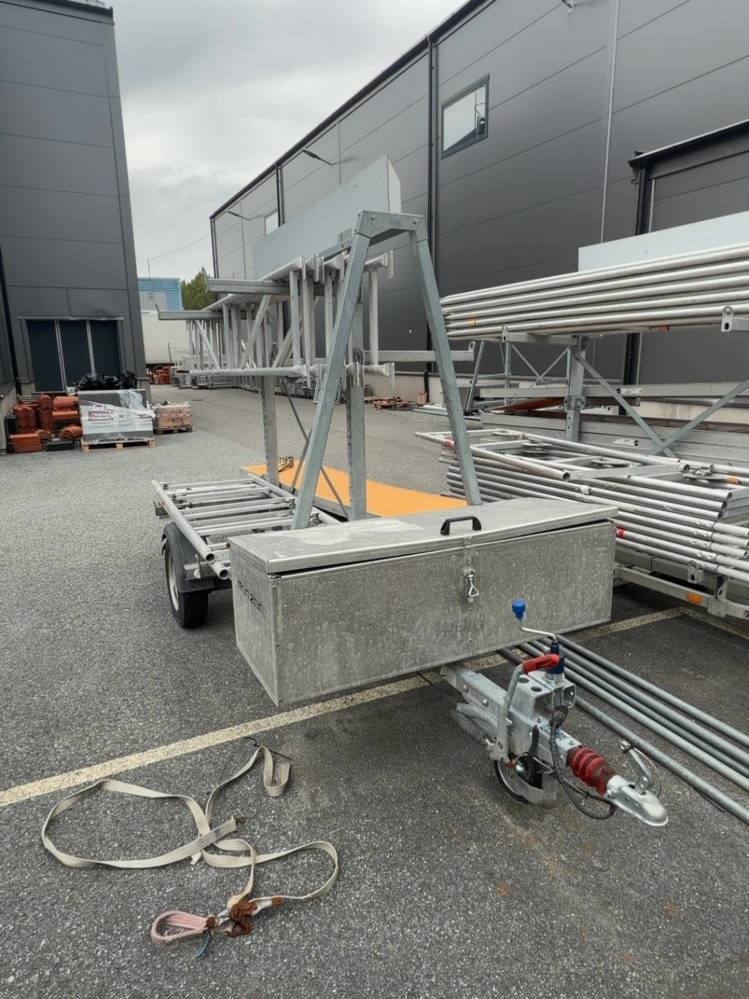 1545066-2 Ställningssläp med aluminiumställning - Tysse -2016