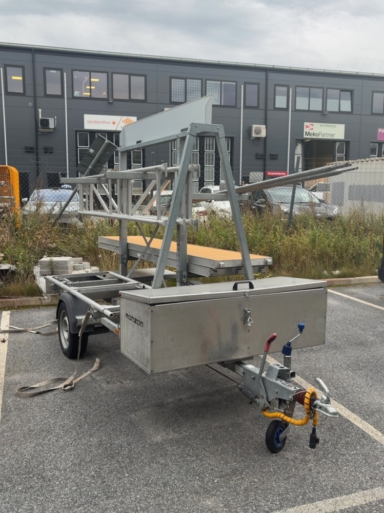 1545069-1 Ställningssläp med aluminiumställning - Tysse -2019