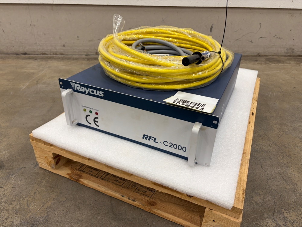 1578444-1 Fiberlaserkälla Raycus RFL-C2000S-CE, 2kw (rep objekt)