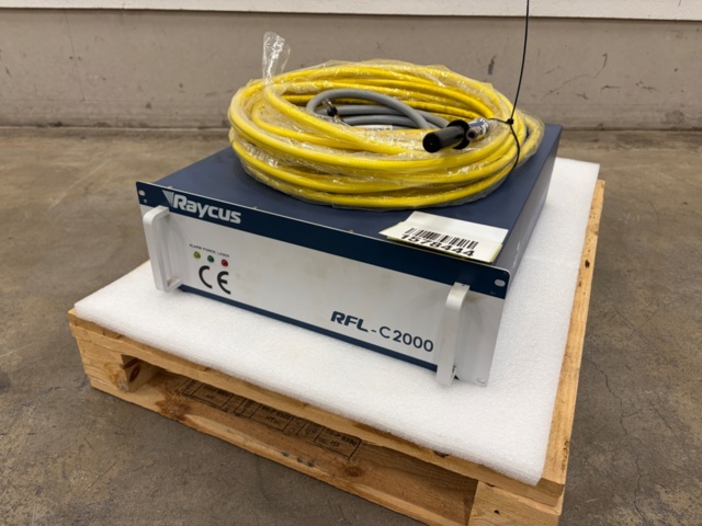Fiberlaserkälla Raycus RFL-C2000S-CE, 2kw (rep objekt) på auktion i Västra Götaland, Svenljunga hos PS Auction