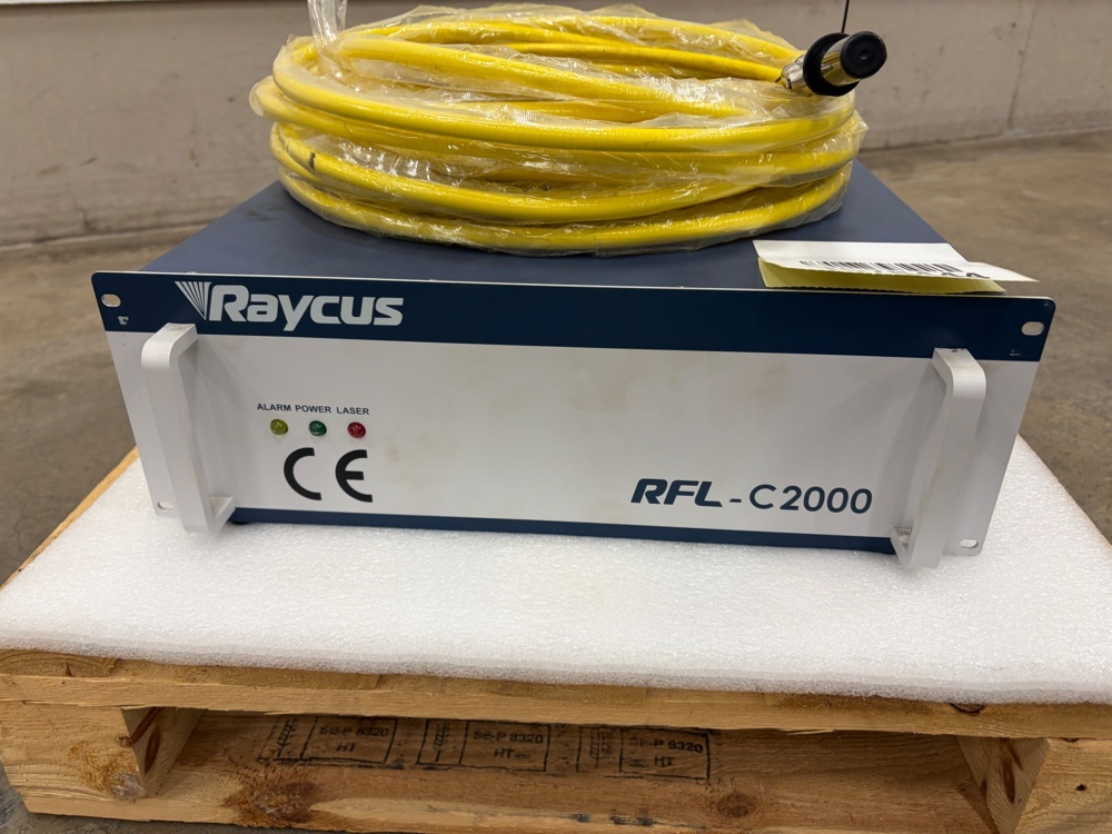 1578444-2 Fiberlaserkälla Raycus RFL-C2000S-CE, 2kw (rep objekt)