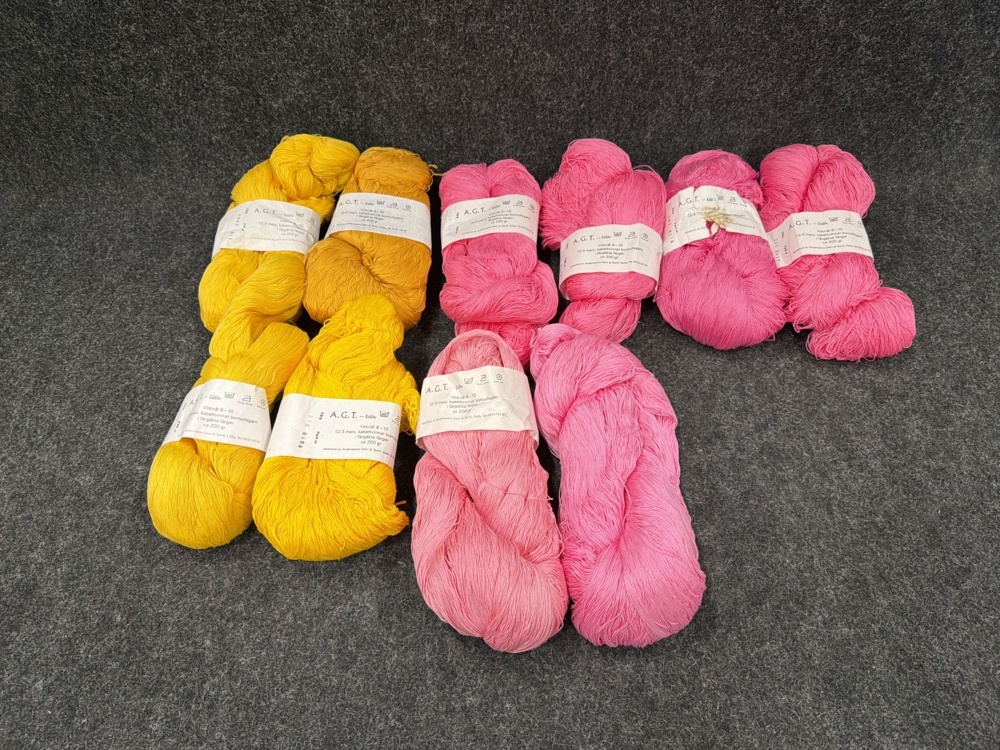 1582641-1 10 st nystan kabeltvinnat bomullsgarn 200g