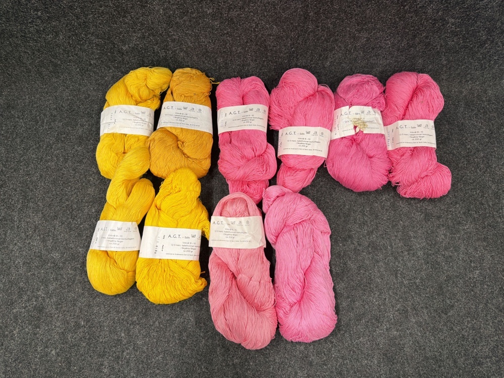 1582641-2 10 st nystan kabeltvinnat bomullsgarn 200g