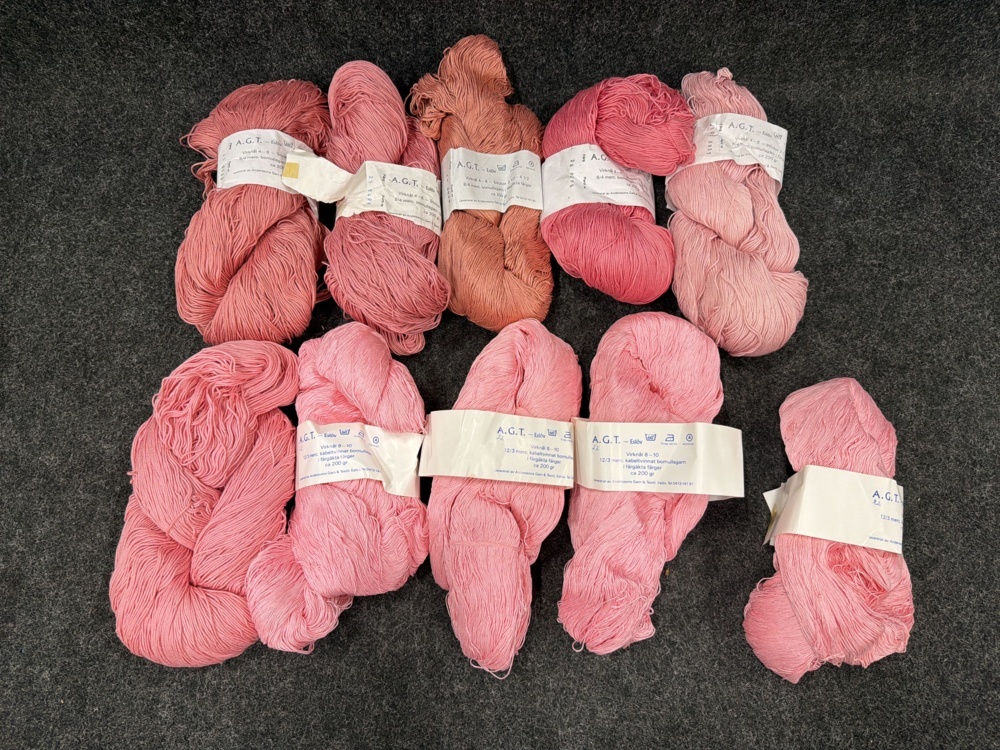 1582642-2 10 st nystan kabeltvinnat bomullsgarn 200g