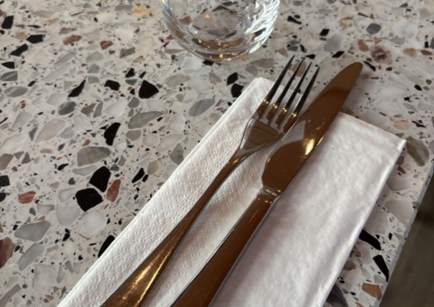 Various kitchen utensils - Cutlery, glasses, etc.