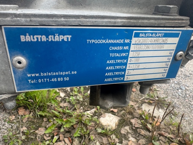 1406084-17 Släpkärra - BÅL