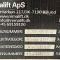 1406085-27 Nimalift billyft – max belastning 5 000 kg
