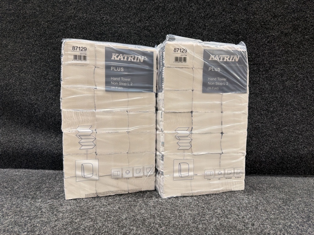 1583067-2 2 pcs Packs Paper Towels Katrin Plus Hand Towel Non Stop L 2