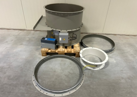 Axial fan/ventilation fan with frequency converter - TROX Technik AXO 9/800 MD -2016