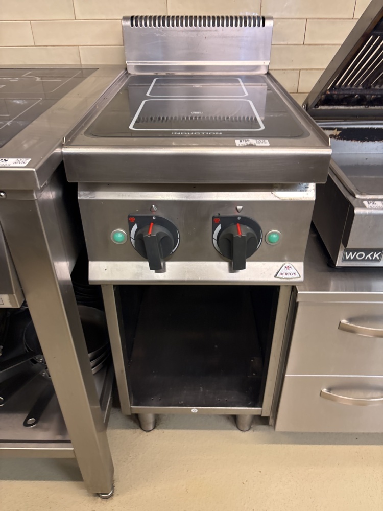 1425988-2 Induction hob with 2 cooking zones - Berto's