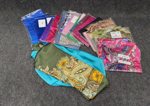 Assortment of scarves