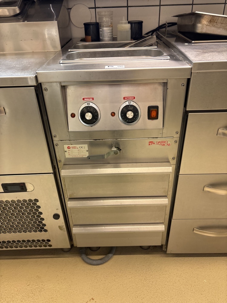 1425994-2 Water bath with drawer - Gastro Teknik AB D1165