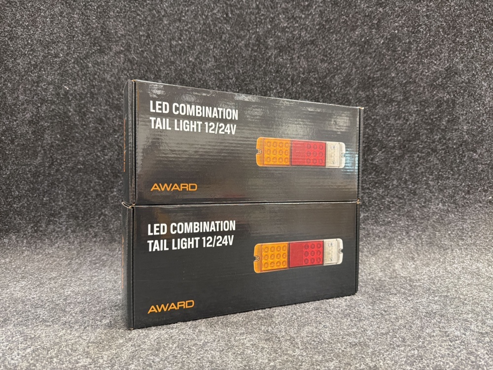 1583087-2 2 rear lights Award LED 4-Function 12/24V