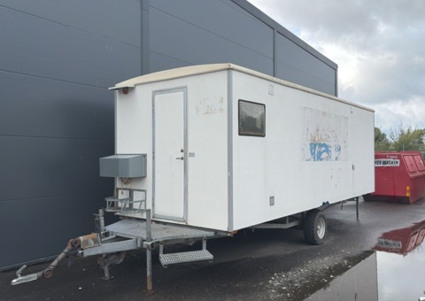 Crew wagon with interior - Lycksele-Vagnen PVK-2 -1987