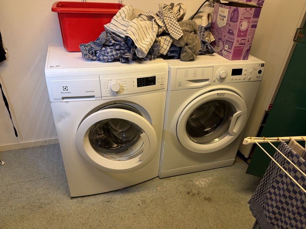 1566236-1 Washing machine and dryer - Electrolux and WMG