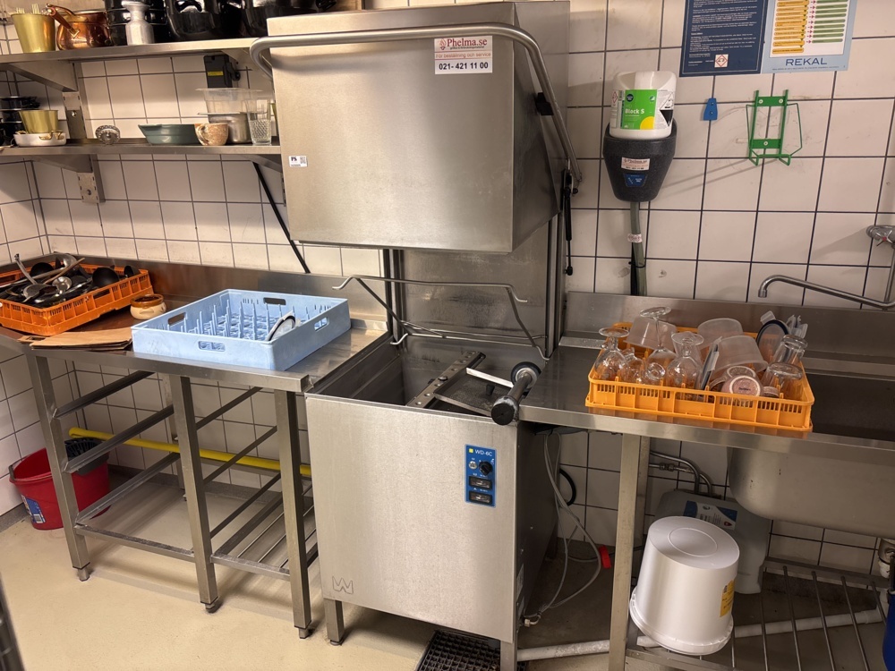 1426009-1 Sink corner with dishwasher - Wexiödisk WD-6C
