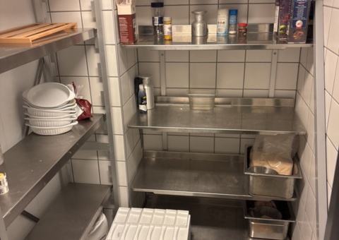 Stainless steel shelves 2 pcs