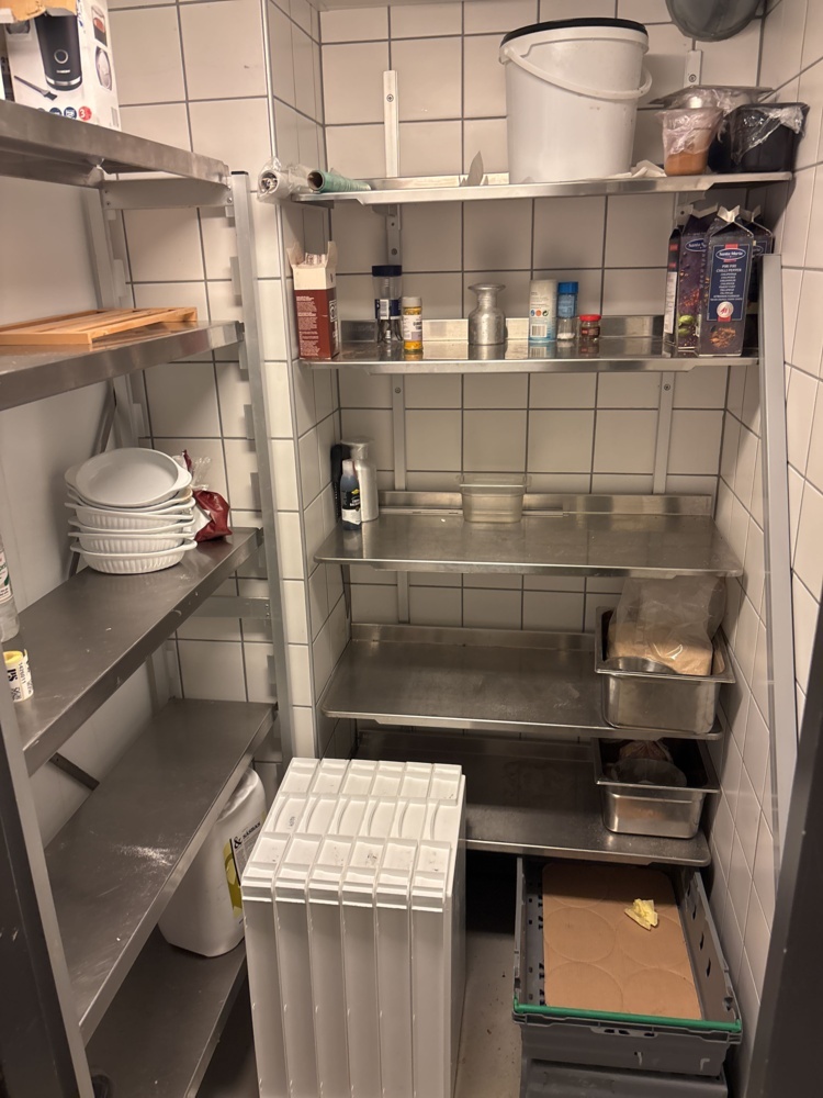 1426010-2 Stainless steel shelves 2 pcs