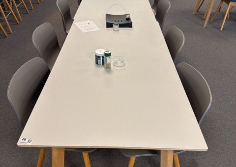 Dining room furniture - 4 tables and approx. 20 chairs - HAY