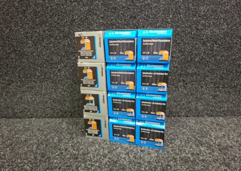 6000 pcs Chipboard/Minerit/Socket screw 3.9x28mm, Gunnebo