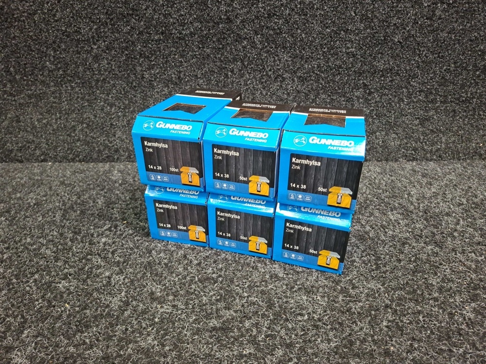 1581611-1 400 pcs Frame sleeve 14x28 & 14x38mm, Gunnebo