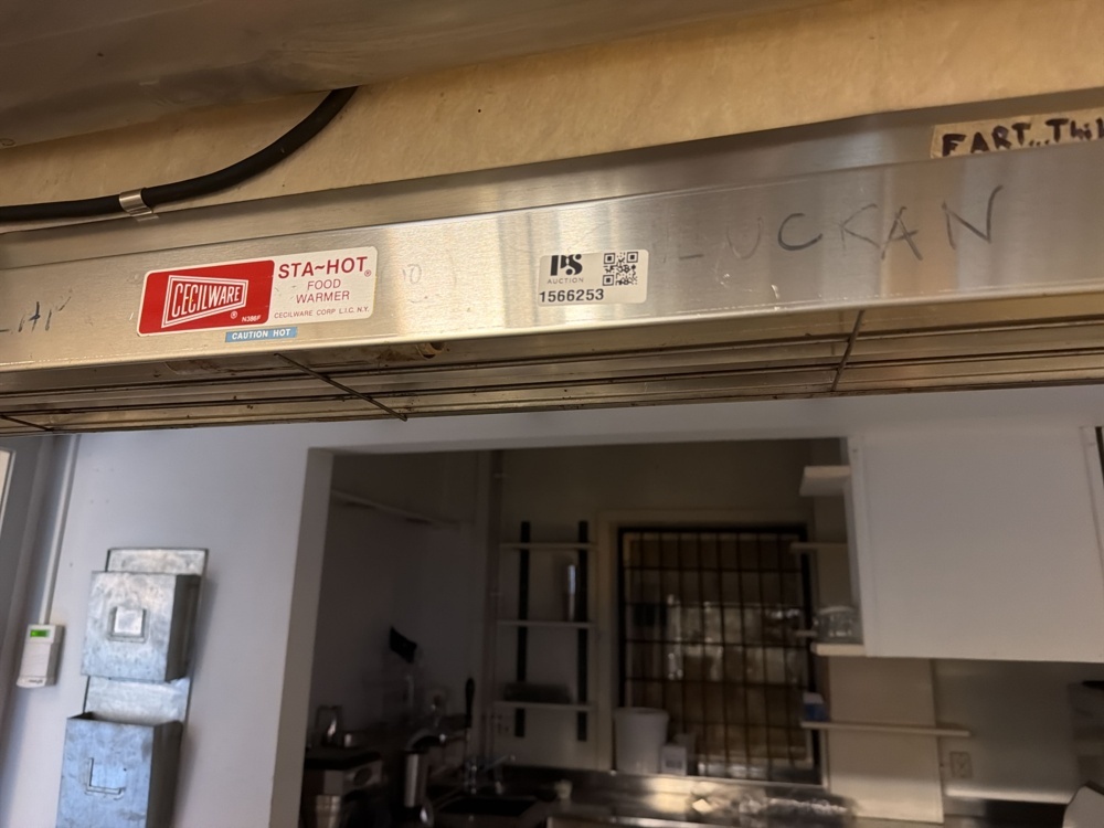 1566253-2 Heat lamp with canteens and restaurant equipment
