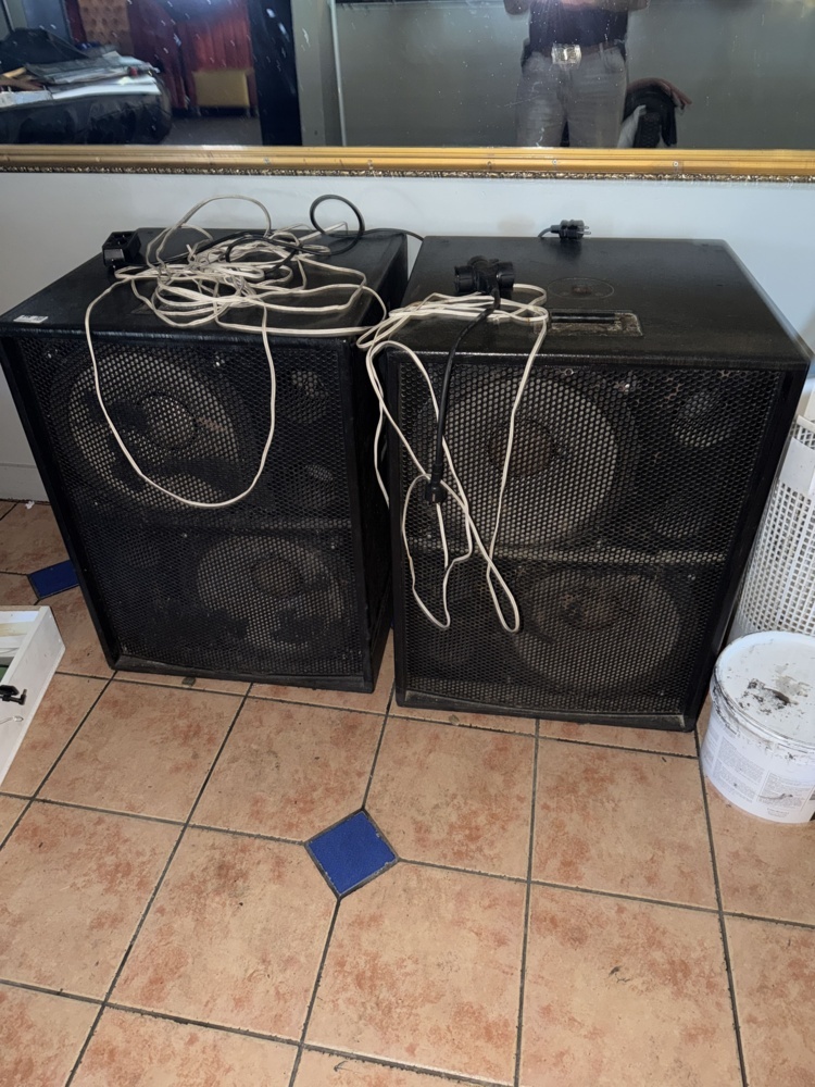 1566274-1 PA speakers 2 pcs