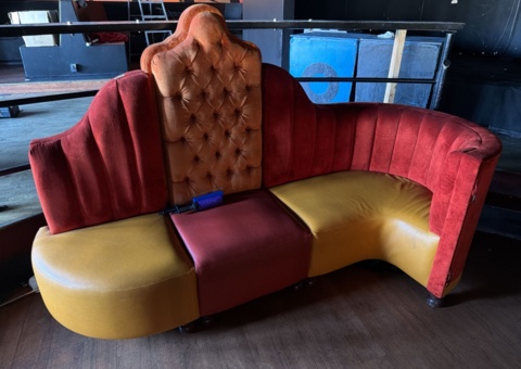 Lounge sofas 3 pcs and extra part