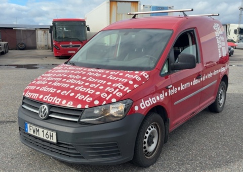 Volkswagen Caddy Van 2.0 TDI BMT DSG Sekventiell, 102hk, 2019