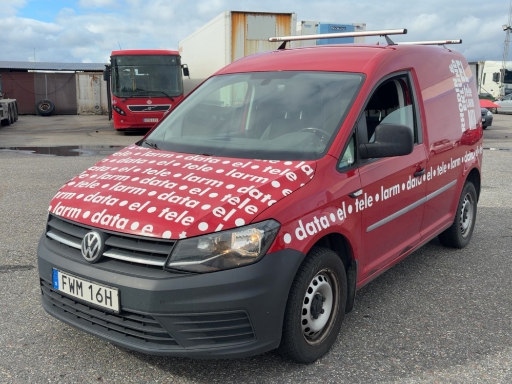 1545076-1 Volkswagen Caddy Van 2.0 TDI BMT DSG Sekventiell, 102hk, 2019