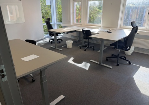 Large collection of various office furniture