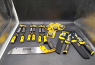 1583278 Handverktyg - Stanley, stämjärn, måttband och sågar