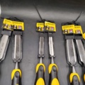 1583278-3 Handverktyg - Stanley, stämjärn, måttband och sågar