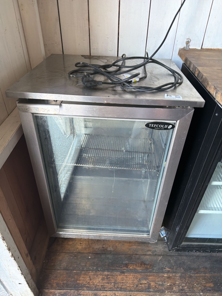 1566285-2 Kylskåp med glasdörr - Tefcold GF200VSG-P