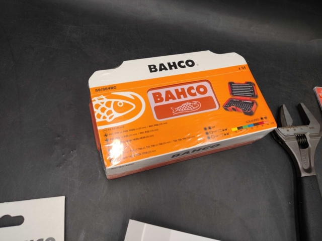 1583281-3 Handverktyg - Bahco, tänger, skiftnyckel och måttband