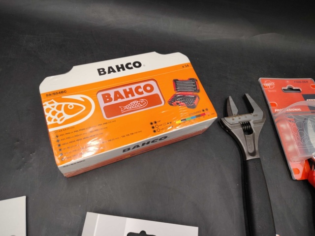 1583282-3 Handverktyg - Bahco, tänger, skiftnyckel och måttband