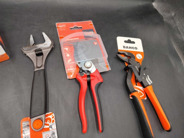 1583282-4 Handverktyg - Bahco, tänger, skiftnyckel och måttband