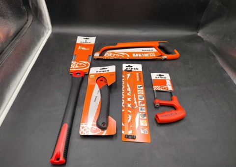 Sawing tools - Bahco, hacksaw, pruning saw and saw blades