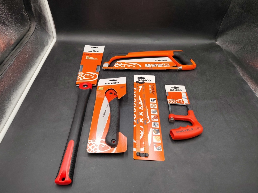 1583284-1 Sawing tools - Bahco, hacksaw, pruning saw and saw blades