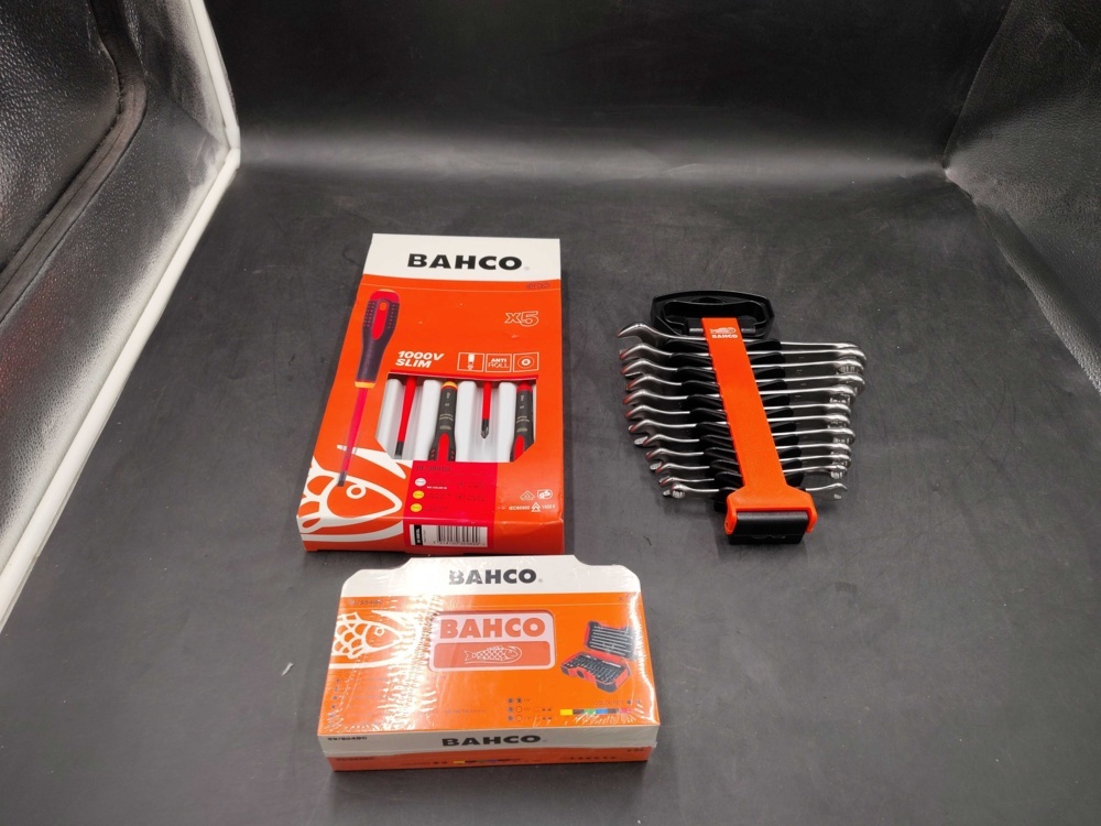 1583287-1 Tool sets - Bahco, screwdrivers, bits and combination spanners