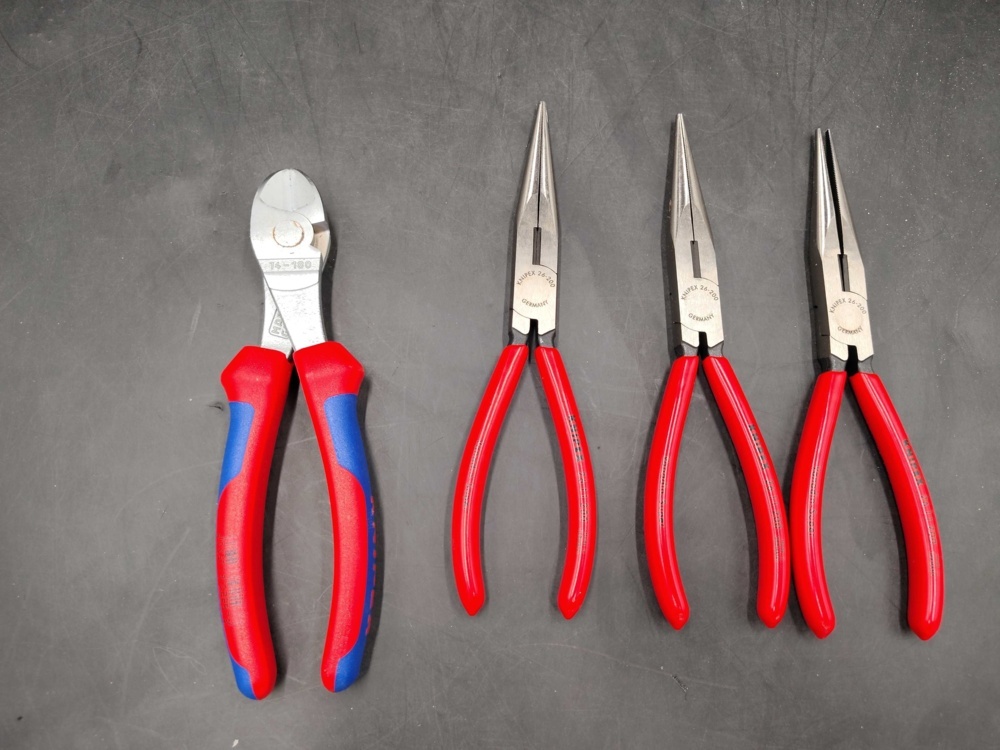 1583288-1 Pliers - Knipex, long-nose pliers and diagonal cutters