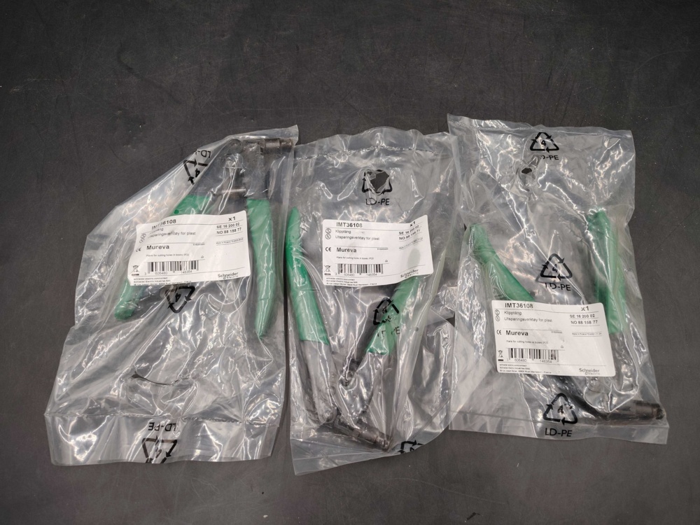 1583290-2 Klipptänger, 3 st - Schneider Electric, Mureva