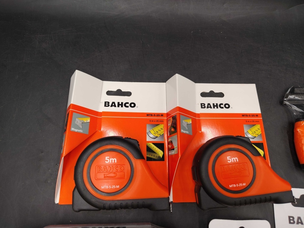1583297-2 Hand tools - Bahco, tape measures, bits, keys and pliers
