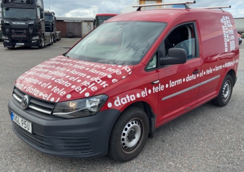 Volkswagen Caddy Van 2.0 TDI BMT DSG Sekventiell, 102hk, 2019