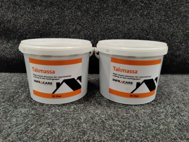 1582810-2 2 pcs Roofing compound Infra Care 10kg