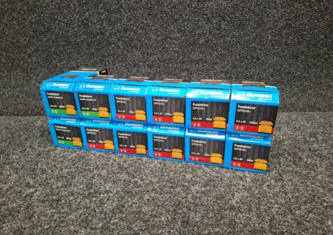 3000 pc Panel screw 4.8x70 & 4.8x48mm, Gunnebo