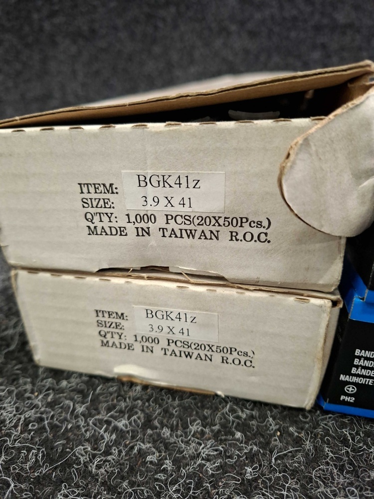 1581633-2 5000 pcs. Banded external drywall screw, banded hard drywall screw for wood/chipboard etc., Gunnebo